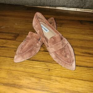 Steve Madden Jainna Leather Loafer SHOE WOMENS 8M TAUPE